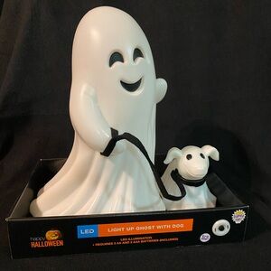 Light up Ghost with Dog Super Cute!!